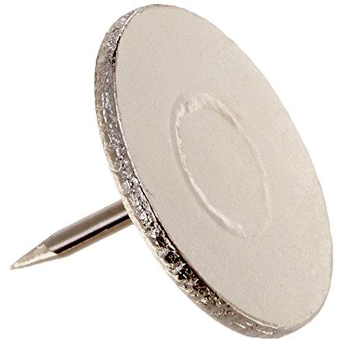 ベロス 二重画鋲 ニッケル SB-500 500本 シルバー