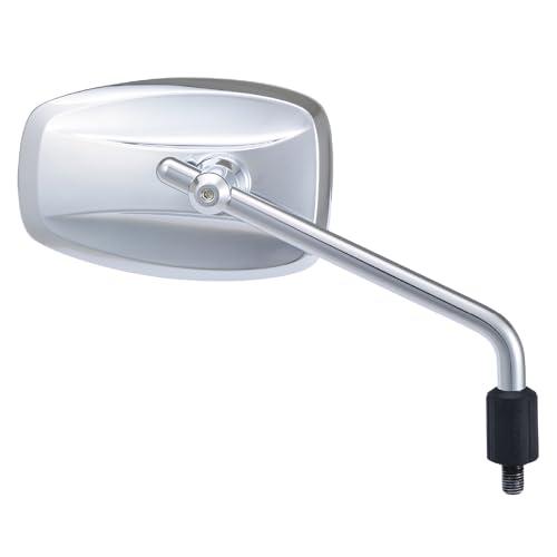 デイトナ(Daytona) バイク ミラー 10mm 正ネジ 耐振 広角 新保安基準適合 ハイビジミ...