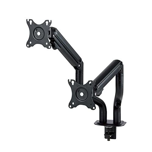 エレコム モニターアーム ディスプレイアーム ダブルアーム ロング スプリング式 耐荷重:約2~8k...