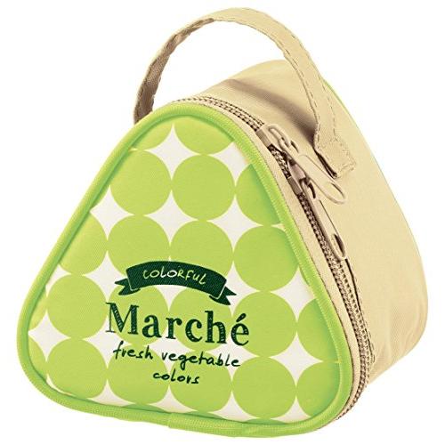 スケーター (skater) 保冷 おにぎり型 ランチバッグ おにぎりケース マルシェ アボガド K...