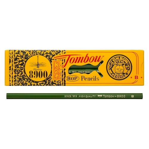 トンボ(Tombow) 鉛筆 8900 B 1ダース 8900-B