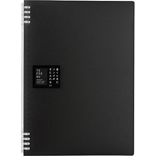 キングジム リングノート テフレーヌ A4 黒 9856TTEクロ