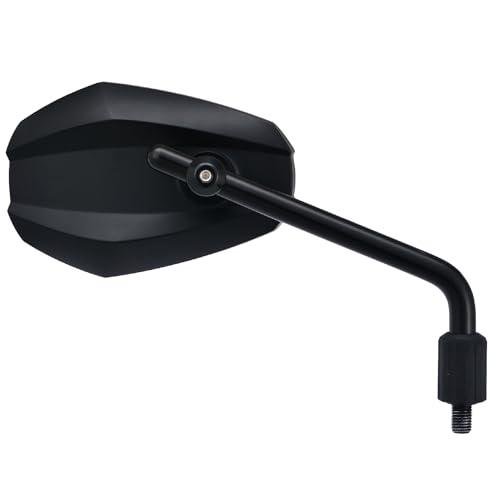 デイトナ(Daytona) バイク ミラー 10mm 正ネジ 耐振 広角 新保安基準適合 ハイビジミ...