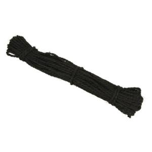 タカショー ヘッダー付棕梠カタ縄 NO.6 黒 3MMX20M｜hapitize