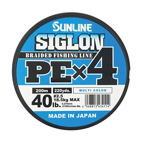 サンライン(SUNLINE) ライン シグロン PEx4 200m 5色 2.5号 40LB J