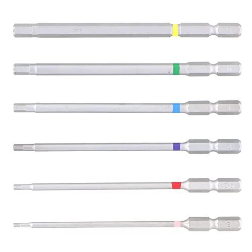 高儀(Takagi) EARTH MAN 六角ビットセット 6本組 ロングタイプ 電動ドライバー イ...