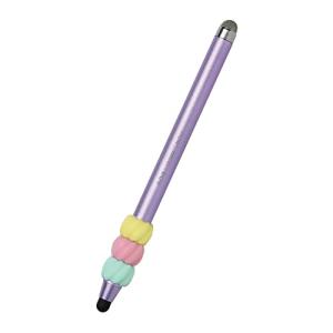 ソニック(Sonic) タッチペン シフトプラス ニコトップタッチペン グリップ付 キャンディ バイオレット LS-5866-V｜hapitize