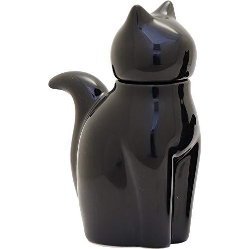 アルタ Artha 醤油さし ネコ ブラック Lサイズ 70ml たれにくい注ぎ口 磁器 AR060...