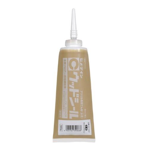 セメダイン 木質フロアー用 充てん材 500g チューブ ライトブラウン SY-037