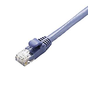 エレコム LANケーブル CAT6A 7m 爪折れ防止コネクタ cat6a対応 スタンダード ブルー LD-GPA/BU7｜川西ストア