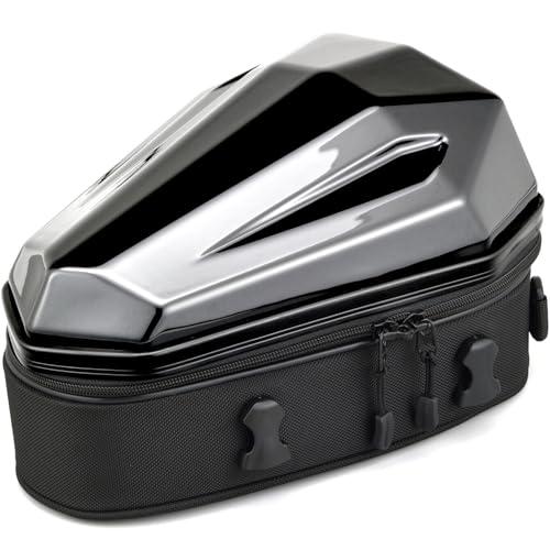 ヘンリービギンズ(Henly Begins) デイトナ バイク シートバッグ 5.5L ハードシェル...