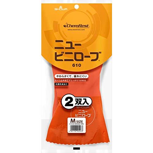 2双パック ショーワグローブ(Showaglove) No.610ニュービニローブ Mサイズ 2双
