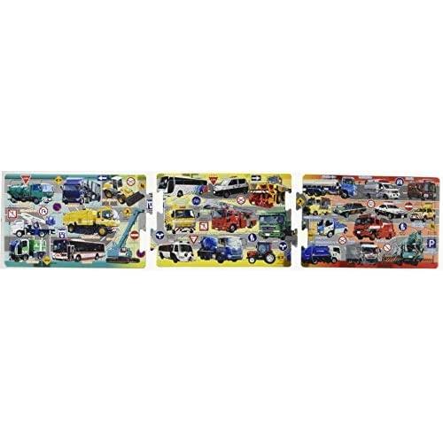 エポック社 アポロのステップパノラマパズル いろんなくるまだいしゅうごう 18/24/32ピース こ...