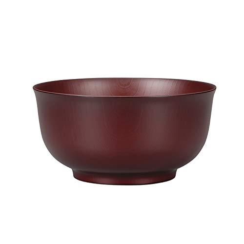 宮本産業 丼 どんぶり 木目 羽反型 ローズ 約1100ml