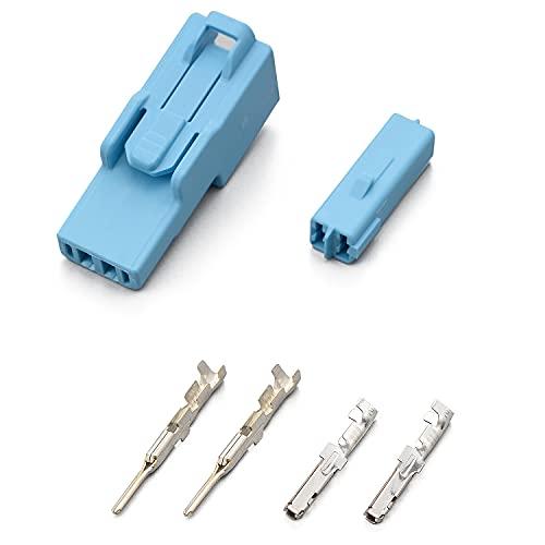 デイトナ(Daytona) バイク用 ウインカーコネクター2極 ホンダ 水色 96191