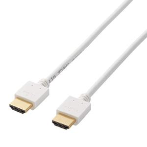 エレコム HDMI ケーブル 1m 4K × 2K対応 ホワイト DH-HD14EB10WH｜hapitize