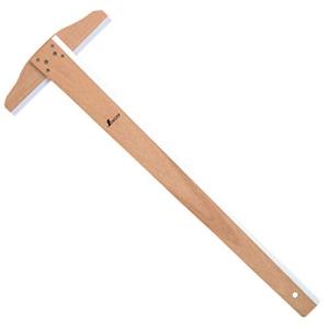 シンワ測定(Shinwa Sokutei) T型定規 木製 60cm 76759｜hapitize
