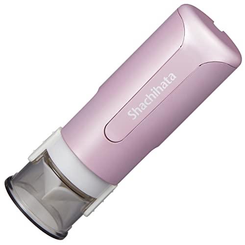 シャチハタ 印鑑 ハンコ キャップレス9 メールオーダー式 スパークリング クリアカラー バイオレッ...