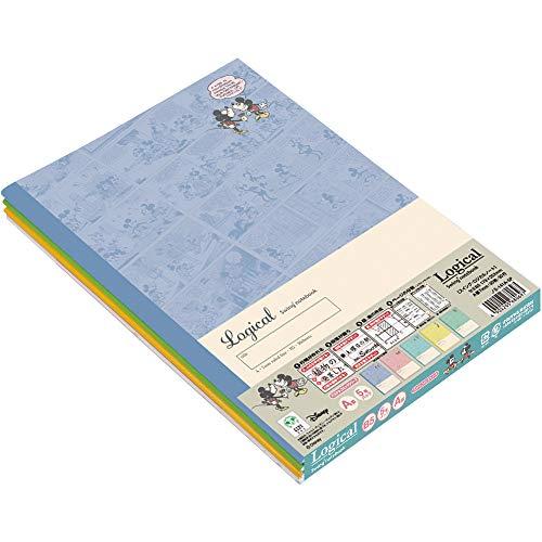 ナカバヤシ スイング・ロジカルノート 5冊パック セミB5 A罫 ミッキー&amp;フレンズ ノS-141A...