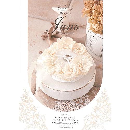 ハマナカ ウェディングキット Juno (ジュノー) レースのお花のピロー H431-155