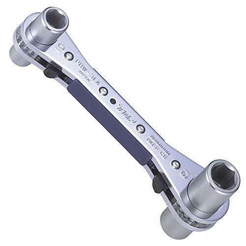 トップ工業 (TOP) アルラッチ 8x10mm 12x13mm 4サイズ ラチェット アルミ合金製...