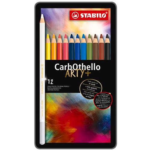 スタビロ 水彩色鉛筆 カーブオテロ 12色セット 1412-6