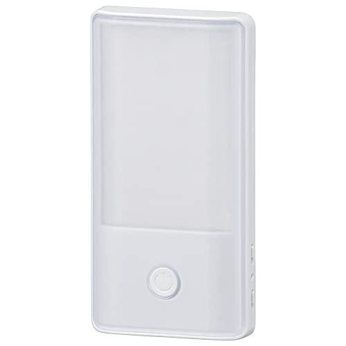 オーム(OHM) 電機 LEDナイトライト 明暗センサー式 電球色 フットライト 足元灯 コンセント...