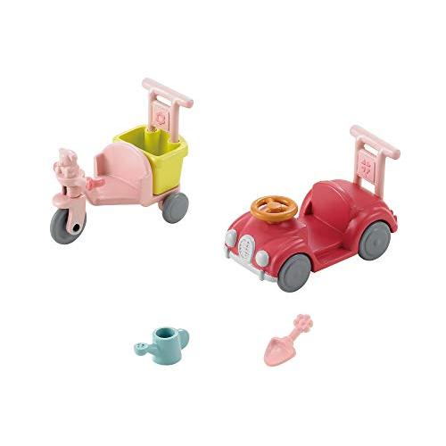 シルバニアファミリー 家具  三輪車・くるまセット  カ-216 STマーク認証 3歳以上 おもちゃ...