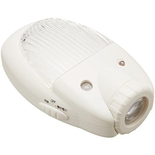 エルパ (ELPA) LEDセンサーライト LEDライト ナイトライト 懐中電灯 100V 0.4W...