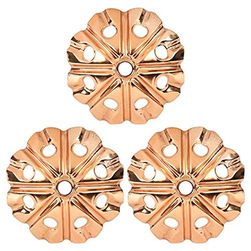 セフティー3 山型防虫銅鉢底 丸 3枚入り 76mm