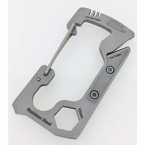 AbuGarcia (アブガルシア) マルチツールカラビナ シルバー