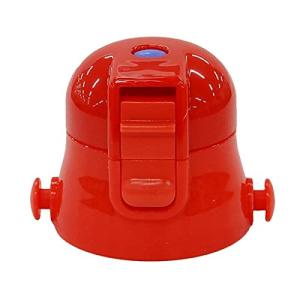 スケーター(Skater) 交換用 キャップユニット 子供用 水筒部品 580ml 適応品番 SDC6N・SKDC6（直飲み) レッド P-SD｜hapitize
