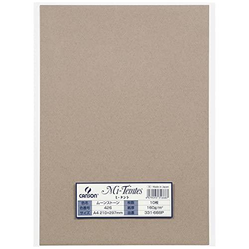 マルマン(maruman) 色画用紙 ミタント 331-668P A4 10枚 ムーンストーン