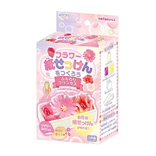 クツワ 工作 工作キット フラワー紙せっけん プリンセス PT194A