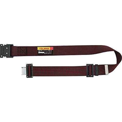 タジマ 新規格安全帯 胴ベルトMサイズ ドット赤 BWM125-DRE 長さ125cm 衝撃や耐久に...
