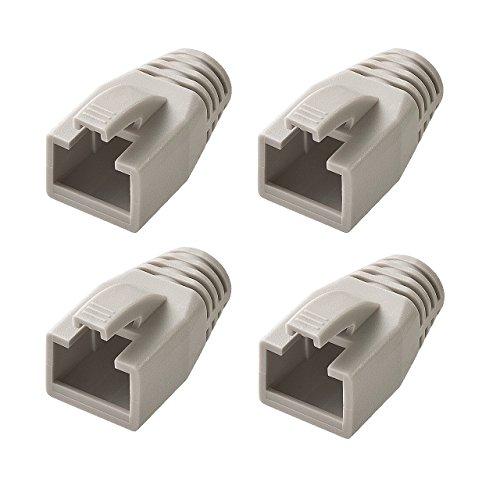 サンワサプライ モジュラーカバー(先付けタイプ) ライトグレー ADT-MC8