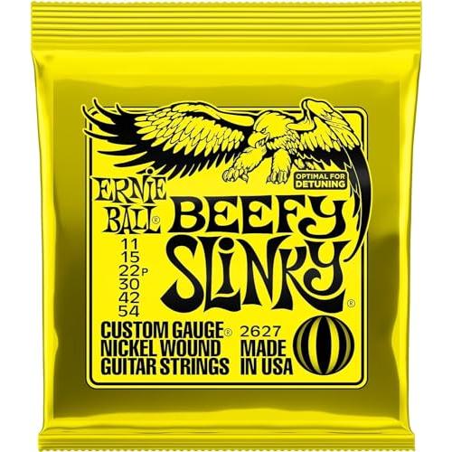 正規品 ERNIE BALL 2627 エレキギター弦 (11-54) BEEFY SLINKY ビ...