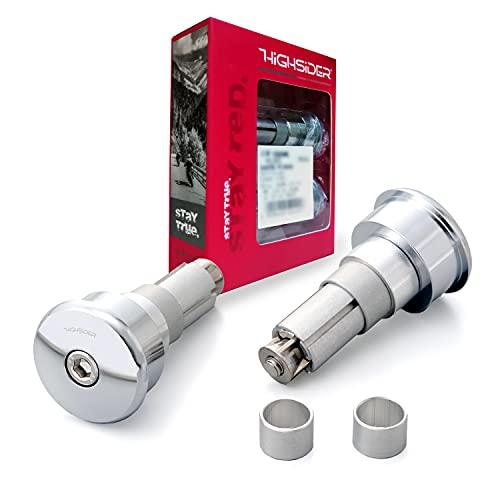 デイトナ(Daytona) バーエンドミラー アダプター バイク 汎用タイプ ハンドル内径12-22...