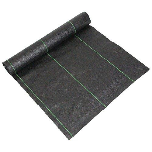 セフティー3 高密度防草シート 玄 耐候性約3年 幅0.5m×長さ10m