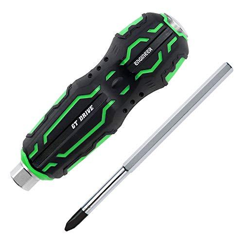 ENGINEER エンジニア ネジザウルスGTドライヴ02 ボルスター付きボールグリップ貫通ドライバ...