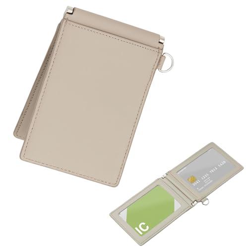 レイメイ藤井 パスケース タイニスト バタフライタイプ ベージュ NP1076J