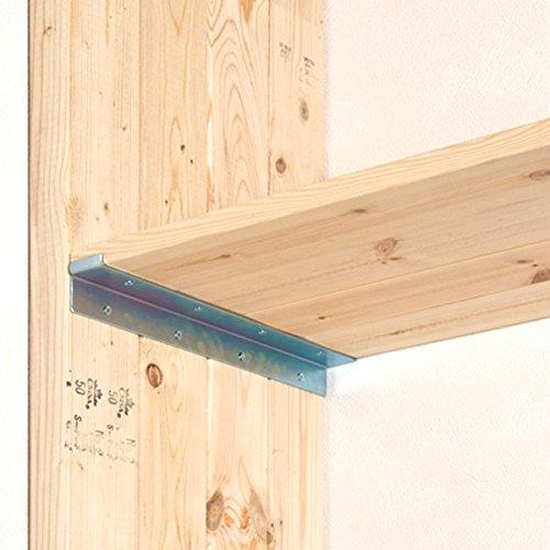 和気産業 Walist ウォリスト 棚受金具 4枚用 ユニクロ 356mm 棚 壁面 収納 WAT-...