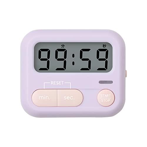 ソニック タイマー モチベプラス スタディタイマー ミニ LED付 バイオレット LV-7097-V