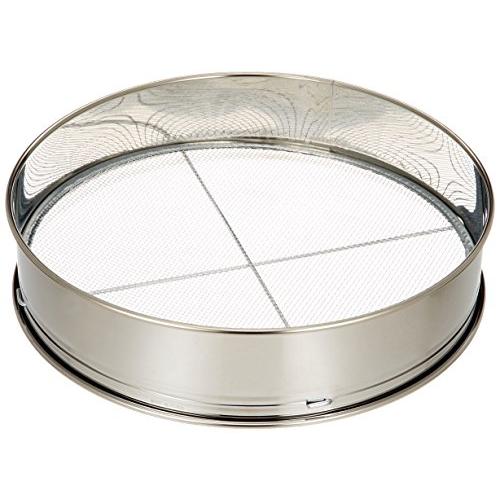 千吉 ステンレス土フルイ 30cm 替え網3枚付(荒・中・細)