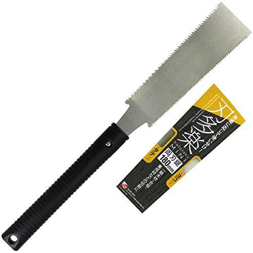 石鋸工業 刃多楽 替刃式ミニ両刃鋸 180mm 11153