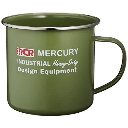 マーキュリー マグカップ エナメルナマグ カーキ 500ml ME049544 9×13×10cm