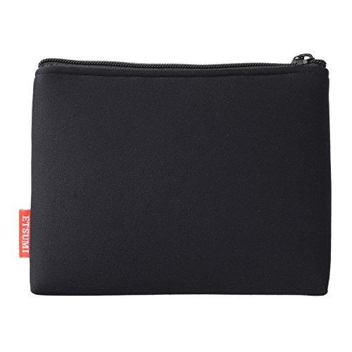 エツミ PCケース ノートPC ケース PCクッションポーチ 小物入れ S  衝撃に強い極厚10mm...