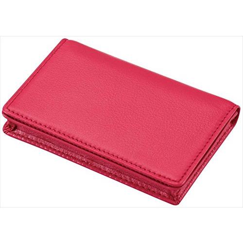 レイメイ藤井 名刺入れ ラセ ピンク 本革 NN2503P 7×11×2cm