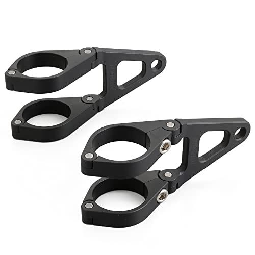 デイトナ(Daytona) バイク用 ヘッドライトステー 汎用 フォーククランプ アルミヘッドライト...