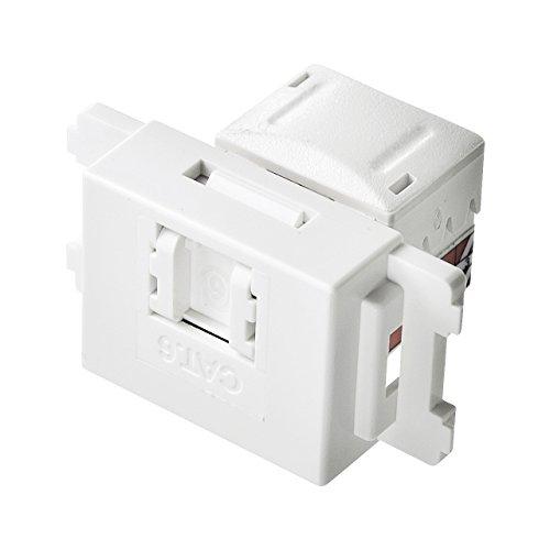 サンワサプライ CAT6JIS対応RJ-45モジュール LA-FP-MJ6